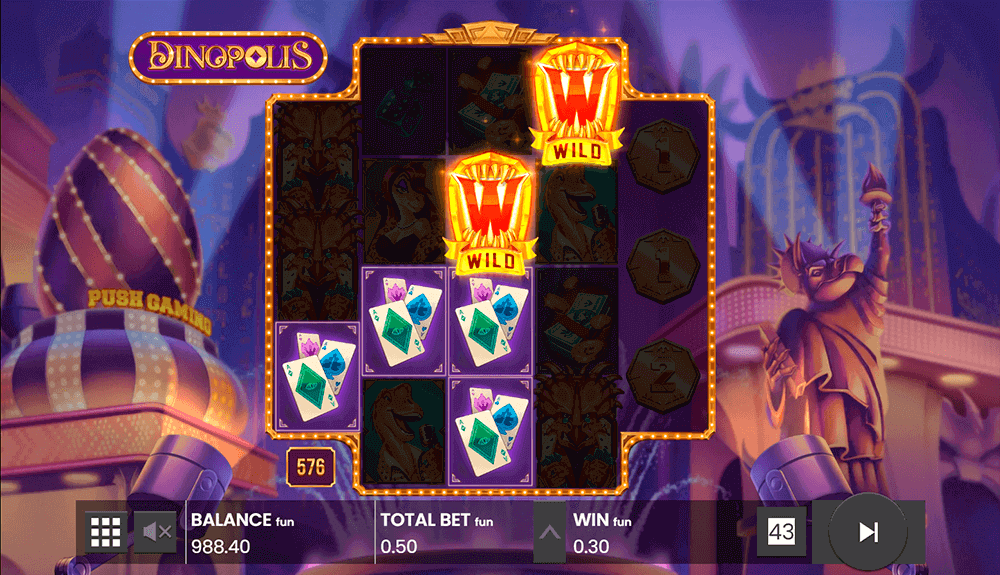 Wild Multiplier в Dinopolis